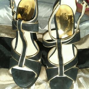 Michael Kors black Heels size 7